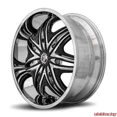 Diablo Morpheus Wheel 24x10 6x135/139.7 40 87 Chrome - MOR-2416D594087